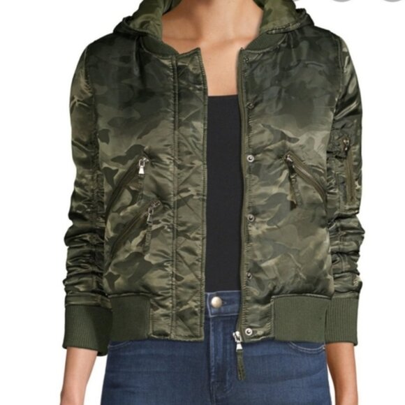 Generation Love Camouflage Bomber Jacket - Picture 1 of 6